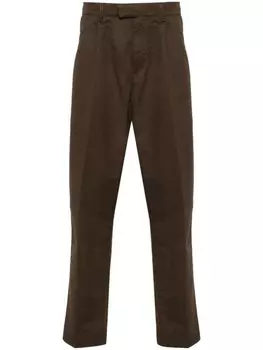 NN07 зауженные брюки Fritz 1912, коричневый