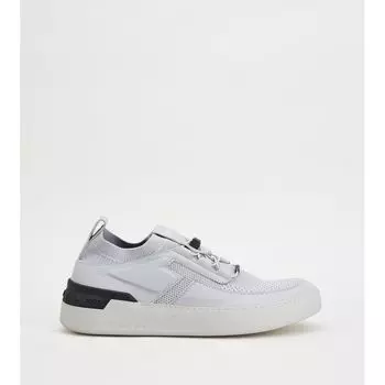 No_Code X из кожи и высокотехнологичной ткани TOD's, цвет Pearl Grey