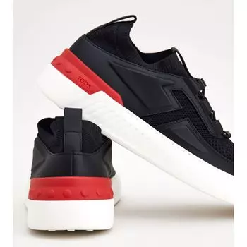 No_Code X из кожи и высокотехнологичной ткани TOD's, черный