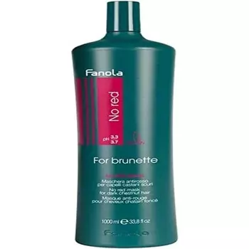 No Red Mask против рыжих рефлексов на окрашенных и натуральных волосах с темными тонами 1000 ароматный 1000мл, Fanola