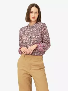 Noa Noa Lena Топ с цветочным принтом Пейсли, Розовый/Мульти