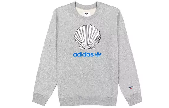 Noah X Толстовка мужская серая Adidas Originals, серый