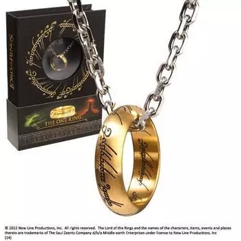 Noble Collection, колье с Властелином Колец - The One Ring