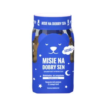 Noble Health Misie na dobry sen пищевая добавка в виде желе для взрослых с мелатонином, 60 шт./1 упак.