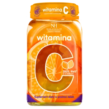 Noble Health пищевая добавка в виде мармеладок для детей и взрослых с витамином С, 60 шт./1 упак.