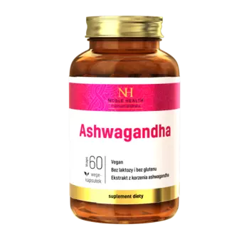 Noble Health веганская пищевая добавка с ашвагандой, 60 капсул/1 упаковка