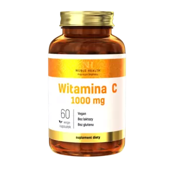 Noble Health веганская пищевая добавка с витамином С, 60 капсул/1 упаковка