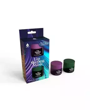 Ночная маска для губ, 2 упаковки: мармеладный мишка и свежая мята Pursonic, цвет Purple