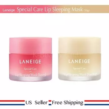 Ночная маска для губ Laneige, 20 г — ягоды, ваниль, грейпфрут, яблочный лайм [США]