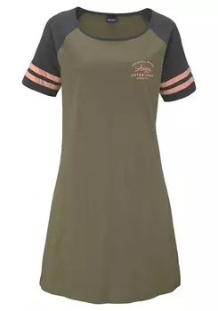 Ночная рубашка ARIZONA, зеленый