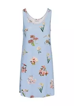 Ночная рубашка Bibi Annebella, овальный вырез, для женщин ESSENZA, цвет Zen Blue