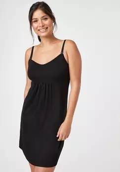 Ночная рубашка BLACK MATERNITY NURSING SLIP Next, черный