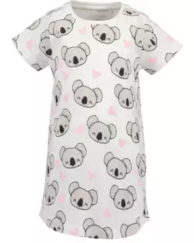 Ночная рубашка Blue Seven "Md Big Shirt, круглый вырез", белый