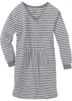 Ночная рубашка Bpc Bonprix Collection, серый