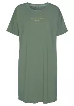 Ночная рубашка BUFFALO, зеленый