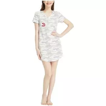 Ночная рубашка Concepts Sport Atlanta Hawks, кремовый