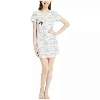 Ночная рубашка Concepts Sport Brooklyn Nets, кремовый