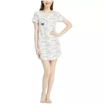 Ночная рубашка Concepts Sport Charlotte Hornets, кремовый