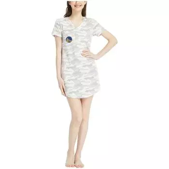 Ночная рубашка Concepts Sport Golden State Warriors, кремовый