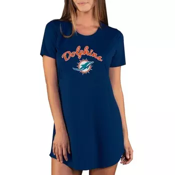 Ночная рубашка Concepts Sport Miami Dolphins, нави