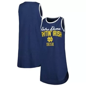 Ночная рубашка Concepts Sport Notre Dame Fighting Irish, нави