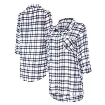 Ночная рубашка Concepts Sport Philadelphia Eagles, угольный