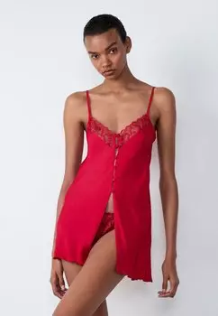 Ночная рубашка DECLARATION Etam, красный