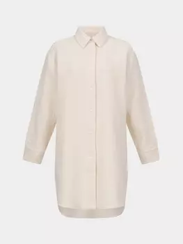 Ночная рубашка Erlich Textil Boyfriend Shirt MALIN, белый