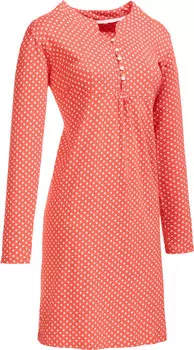 Ночная рубашка Erwin Mller, цвет koralle/wei