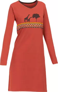 Ночная рубашка Erwin Mller, цвет terra