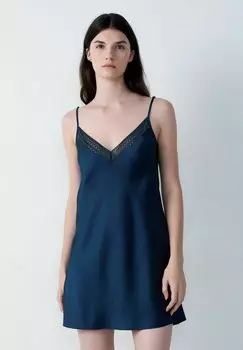 Ночная рубашка FEELING Etam, темно-синий