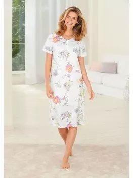 Ночная рубашка GOLDNER, цвет flieder/melone/margerite/geblmt