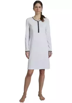 Ночная рубашка GTZBURG с крутым принтом по всей поверхности для стильных вечеров, цвет Wei-Dunkel-Punkte