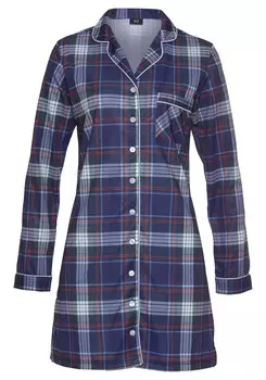 Ночная рубашка H.I.S, синий