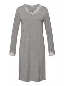 Ночная рубашка Hanro Natural Elegance, цвет grey melange