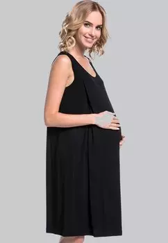 Ночная рубашка Happy Mama, черный