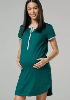 Ночная рубашка Happy Mama, темно-зеленый