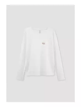 Ночная рубашка Hessnatur Schlafshirt Slim MINI ME aus Bio Baumwolle, цвет naturweiss