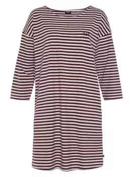 Ночная рубашка HIS, бордо