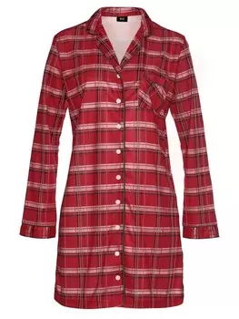 Ночная рубашка HIS, цвет kirschrot