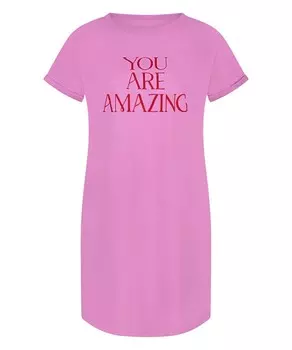 Ночная рубашка Hunkemller Pajama, розовый