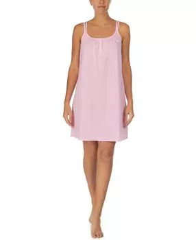 Ночная рубашка из хлопкового трикотажа с двумя бретельками Lauren Ralph Lauren, мульти