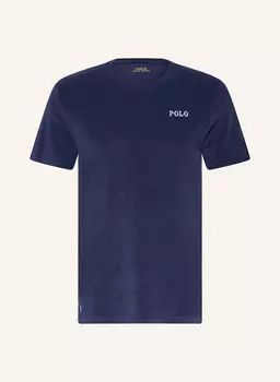 Ночная рубашка из махровой ткани Polo Ralph Lauren, синий