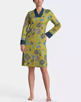 Ночная рубашка из модала с принтом Impetus, желтый
