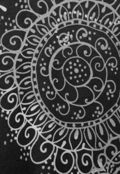 Ночная рубашка LASCANA, черный