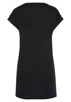 Ночная рубашка LASCANA, черный