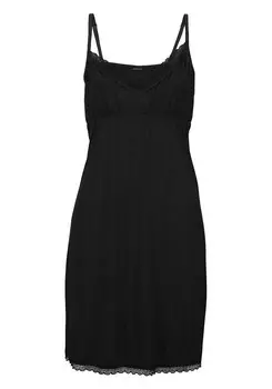 Ночная рубашка LASCANA Nightgown, черный