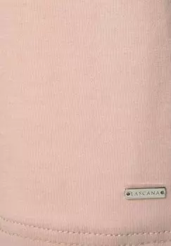 Ночная рубашка LASCANA, светло-розовый