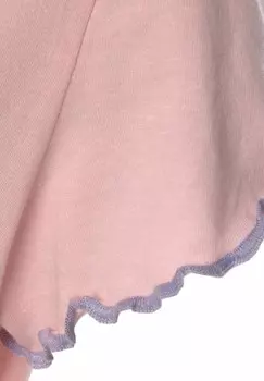 Ночная рубашка LASCANA, светло-розовый