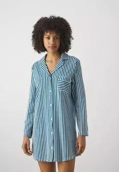 Ночная рубашка LASCANA, темно-зеленый